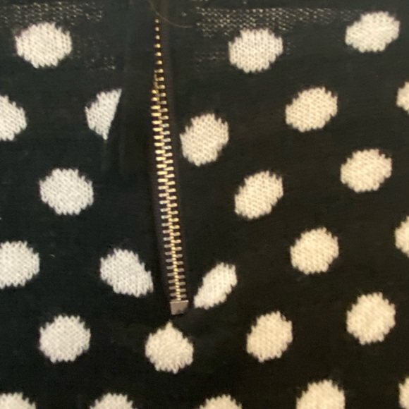 Black and white polka dot sweater - Picture 3 of 4